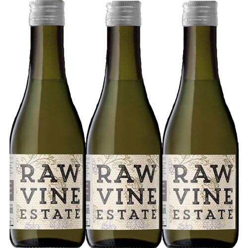 Raw Vine Sparkling Blanc De Blanc Piccolo 3 pack (3 x 200mL)