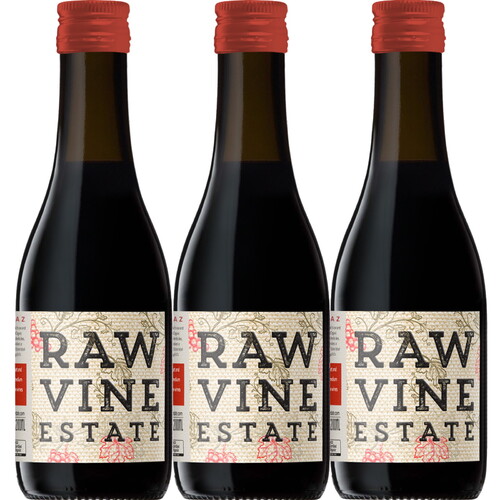 Raw Vine Sparkling Shiraz Piccolo 3 pack (3 x 200mL)