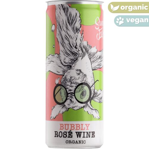 Sunny Farm Organic Bubbly Rose Wine 250mL