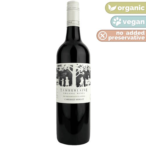 Tamburlaine No Added Preservative Cabernet Merlot 2025