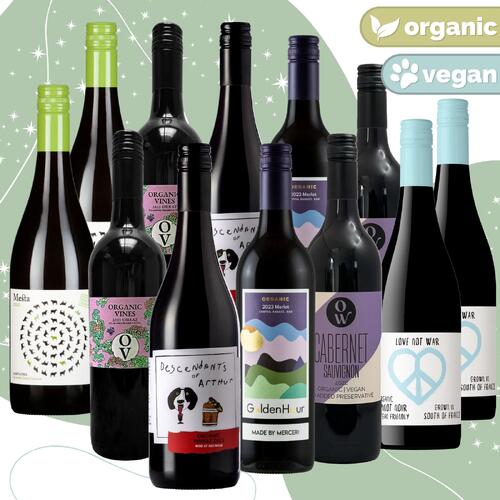 Cheap & Cheerful Organic Reds 12 Pack