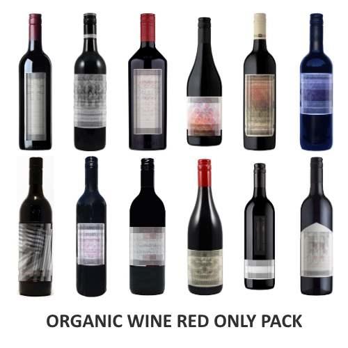 Organic Wine Red Only Tasting Pack