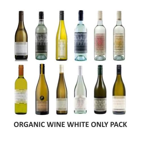 Organic Wine White Only Tasting Pack
