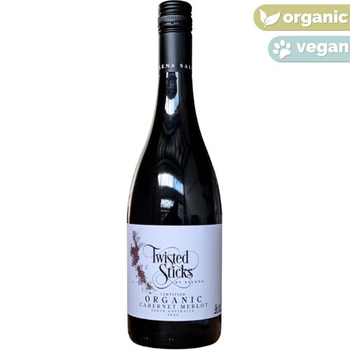 Twisted Sticks Organic Cabernet Merlot 2020