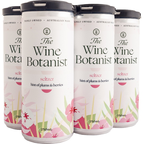The Wine Botanist Seltzer Plum & Berries 4 Pack