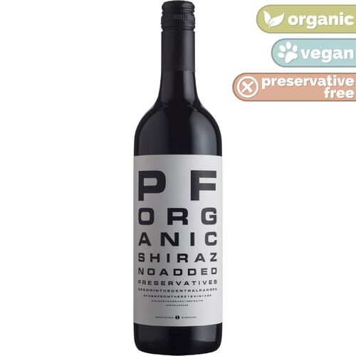 Eye Chart Preservative Free Organic Shiraz 2023